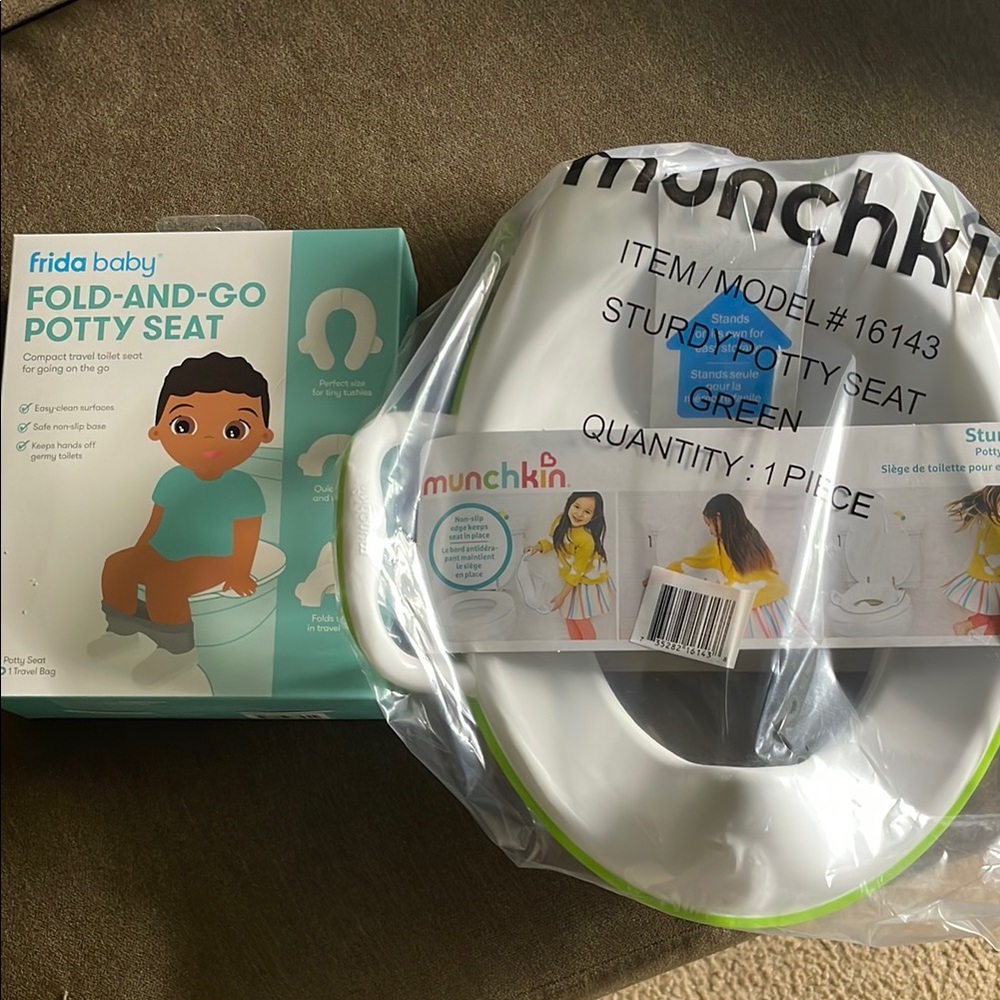 Munchkin Green Sturdy Potty Seat